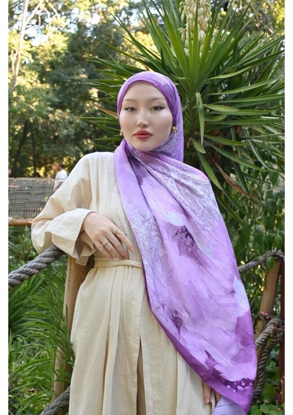 Comfy Aura Desen Şal - Lila fiyatları