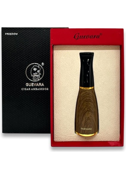 Guevara Ahşap Puro Ağızlığı 50-58 Ring Arası Taba