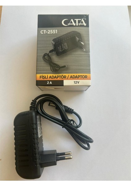 CT-2551 Fişli Adaptör 2A