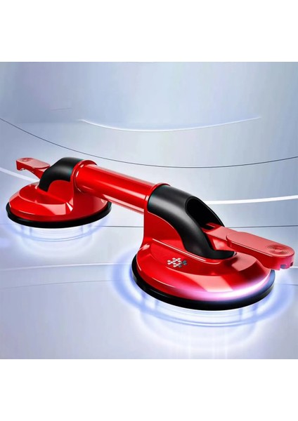 100 kg Çiftli Vakumlu Alüminyum Vantuz Tutucu Cam Fayans Mermer Metal Ahşap Taşıma Aparatı fiyatları