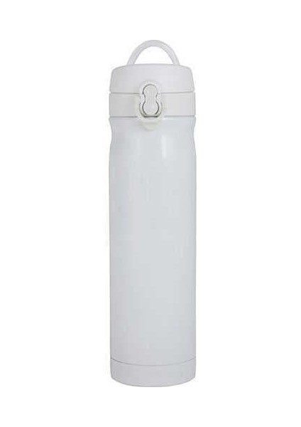 Çelik İçli Termos 500ml Beyaz