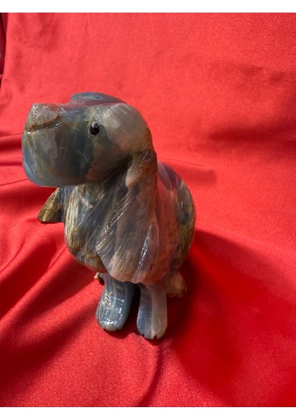 Doğaltaş Köpek Biblo