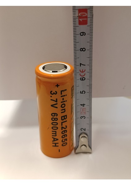 26650 Lithium Li-Ion Greyder 3,7 6800 Mah Pil fiyatları
