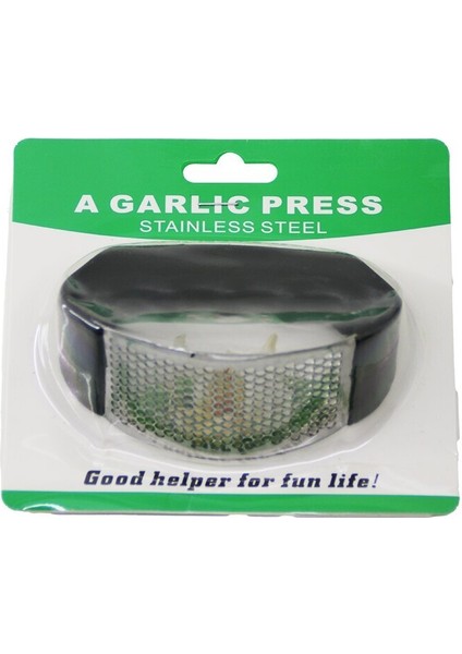 Garlıc Press Metal Zırh Modeli Sarımsak Ezici Plastik Tutamaçlı (3791)