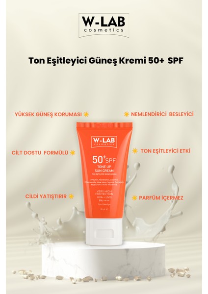Kozmetik Ton Up Güneş Kremi 50 ml modelleri