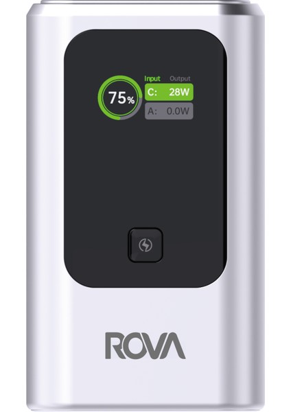 RV-PWS621 10000 Mah 35W Power Delivery Hızlı Şarj Destekli Powerbank – Type-C & Usb-A Çıkışlı