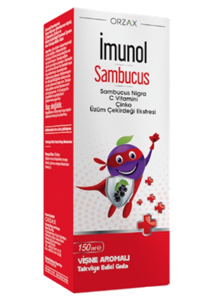 Imunol Sambucus Aromalı 150 ml Şurup