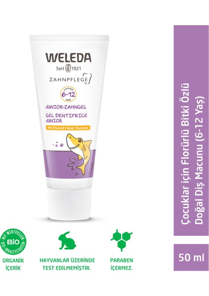 Florürlü Bitki Özlü Doğal Diş Macunu 50ml