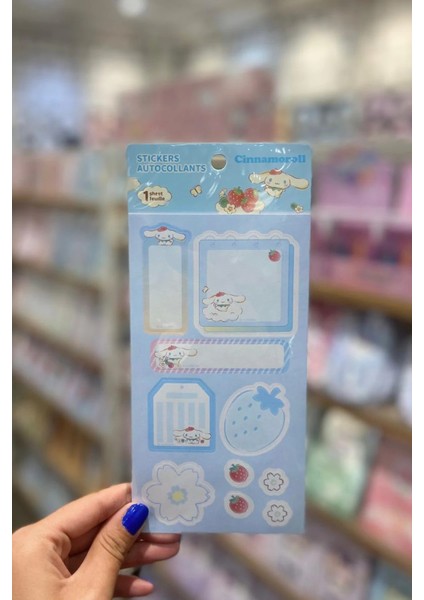 Sanrio Lisanslı Çilek Koleksiyonu Yapışkanlı Not Kağıdı fiyatları