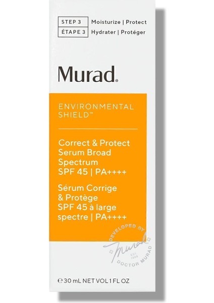 Correct & Protect Serum Spf 45 Güneş Koruyucu Leke Karşıtı Serum Spf 45