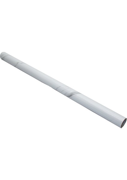 60CM - BEYAZ MERMER TEZGAH ÜSTÜ YAPIŞKANLI ALÜMİNYUM FOLYO STİCKER (3791)