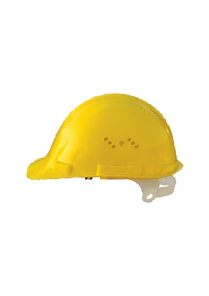 Sarı Anahtarlı Arkadan Ayarlı Baret Hava Deliksiz (4764)