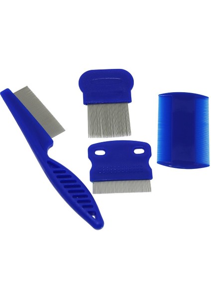 4pcs Kedi-Köpek Pire Bit Tarak Set (3791)