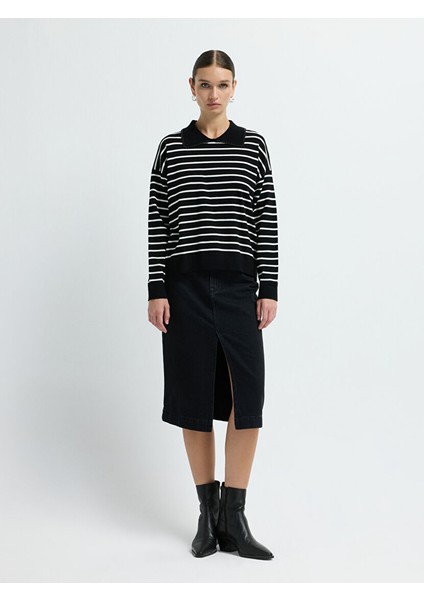 Inci Detaylı Triko Kazak C.siyah 13945630000 modelleri