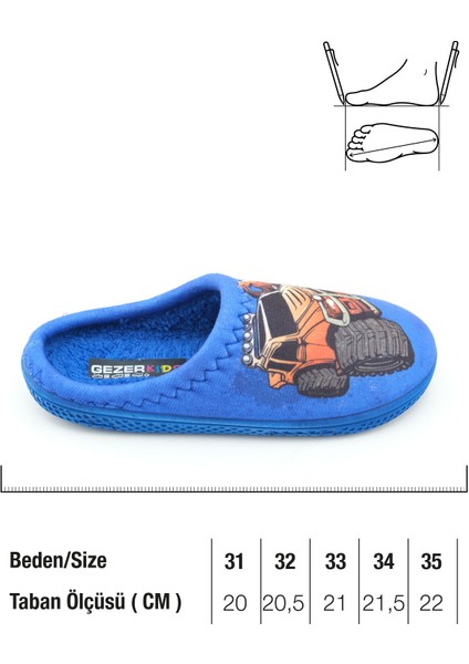 Erkek Çocuk Kışlık Rahat Taban Ev Bahçe Gondol Terlik fiyatları