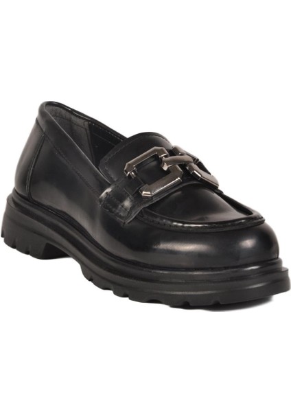 510 Z Siyah Rugan Kadın Günlük Ayakkabı