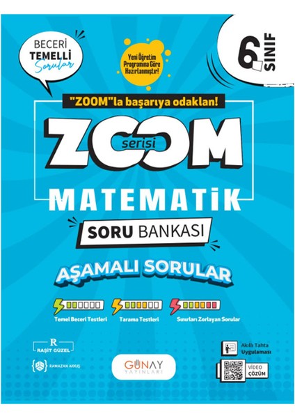6. Sınıf Zoom Serisi Türkçe Matematik Fen Bilimleri Din Kültürü ve Ahlak Bilgisi Soru Bankası Seti 2026 Güncel Basım modelleri