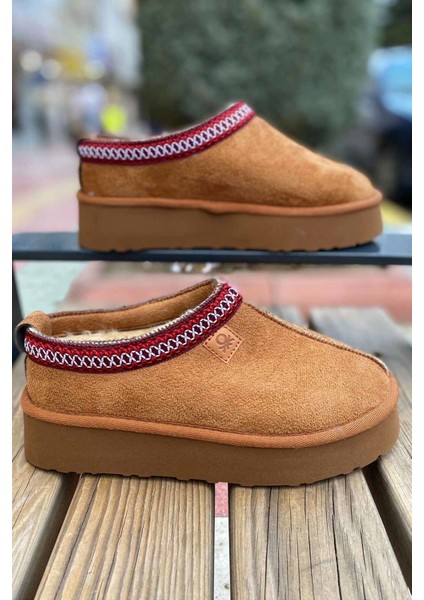 Içi Tüylü Yarım Ayakkabı Terlik