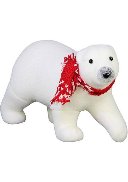 Kırmızı Atkılı Penguen Beyaz 35 cm