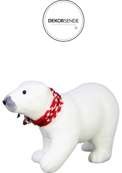 Kırmızı Atkılı Penguen Beyaz 35 cm fiyatları