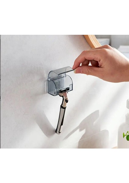 2 Adet Tıraş Bıçağı Düzenleyici Yapışkanlı Banyo Jilet Organizeri indirimleri