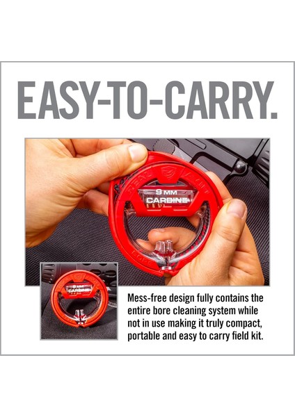 Real Avıd Bore Boss® 9mm World’s Easıest Bore Cleaner Namlu Temizleyici