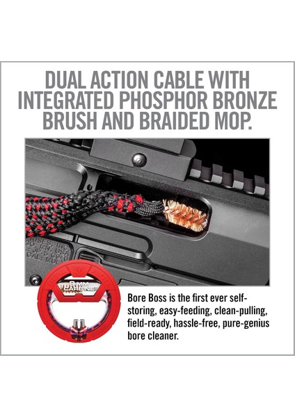 Real Avıd Bore Boss® 9mm World’s Easıest Bore Cleaner Namlu Temizleyici indirimleri