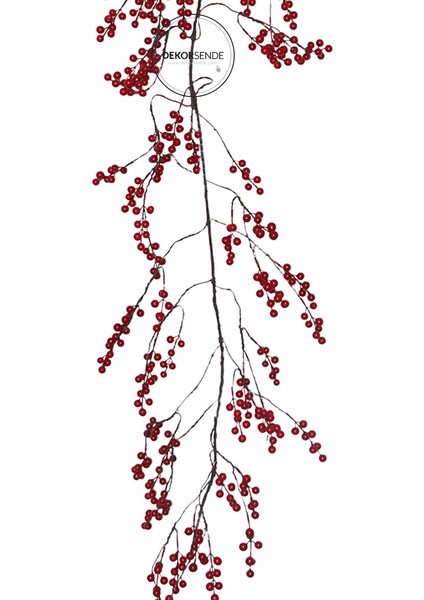 Yılbaşı Süsü Berry Sarkıt Kırmızı 180 cm fiyatları