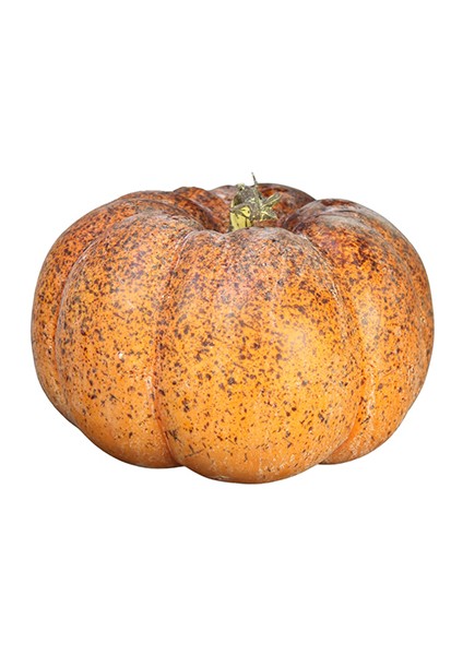 Cadılar Bayramı Yapay Kabak Küçük Boy Kızıl 15 cm