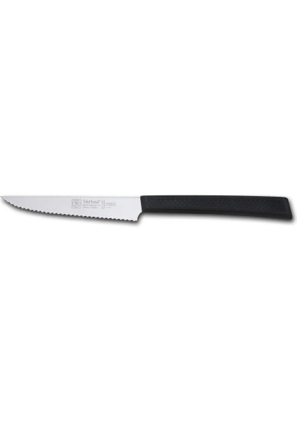 Sürbısa 61107 - Sürmene Lazerli Tırtıklı Biftek / Steak Bıçağı 12 cm