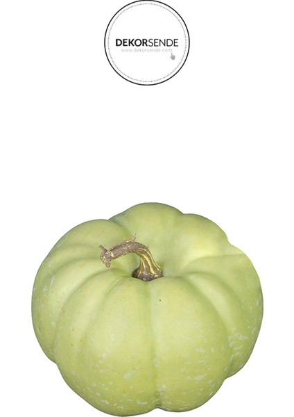 Cadılar Bayramı Yapay Kabak Küçük Boy Yeşil 12 cm fiyatları