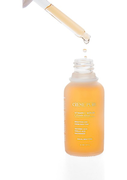 Leke Karşıtı Aydınlatıcı Vitamin C Serum Ascorbic Asit, Ferulic Asit, Niacinamide 30 ml fiyatları