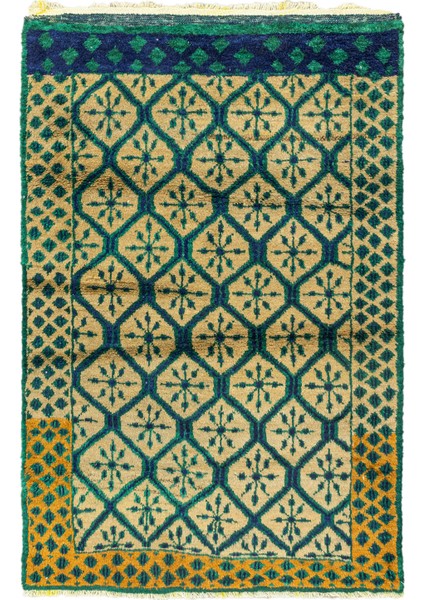 Razavi Geometrik Desenli Tülü Halı 120X178 cm