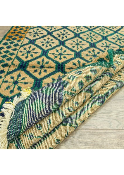 Razavi Geometrik Desenli Tülü Halı 120X178 cm