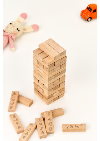 Hikayelerle Tower, Jenga Denge Oyunu Desenli fiyatları