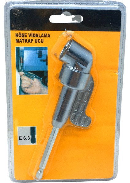 KÖŞE VİDALAMA MATKAP UCU E 6.3 (3791)