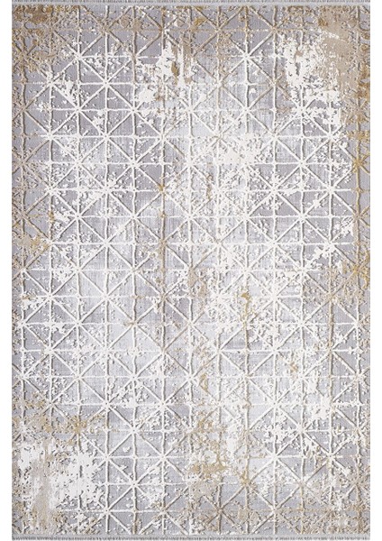 Özel Akrilik Dokuma Gri Renkli Modern Halı Artex Serisi 05852B