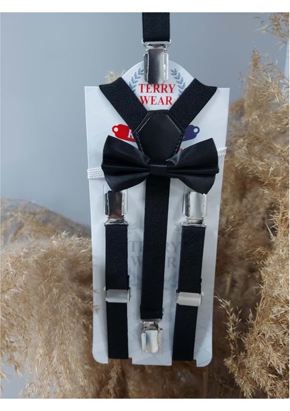 Çocuk Bayramlık Askı Papyon Takım MNK0326
