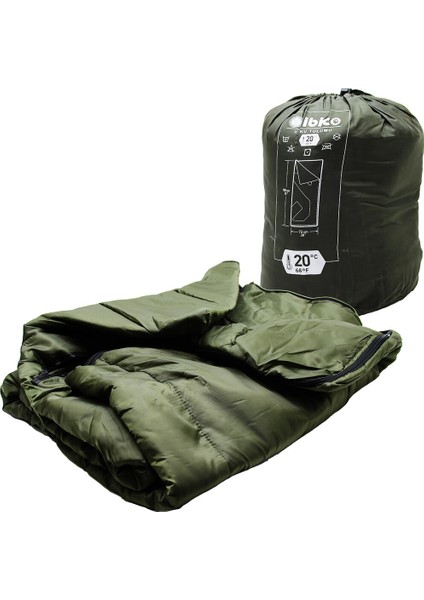 KUMAŞ SU GEÇİRMEZ UYKU TULUMU 190CMX72CM (3791)