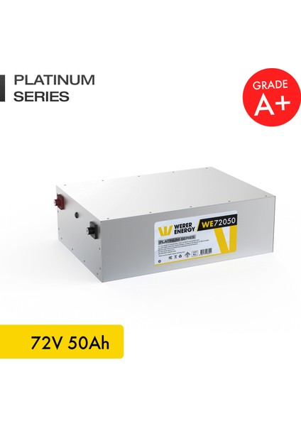 72V 50Ah LiFePO4 Platinum Series Bluetooth'lu Lityum Demir Fosfat Akü fiyatları