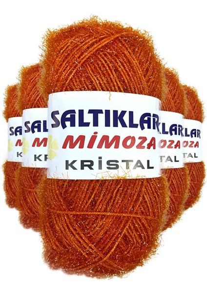 5 Adet Mimoza Kristal Işıltılı Şal Patik Yelek Ipi 103