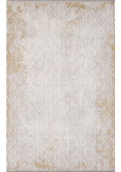 Özel Akrilik Dokuma Krem Renkli Modern Halı Artex Serisi 02503B