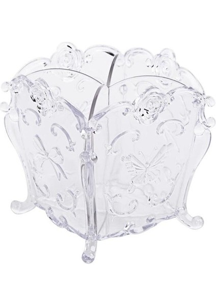 2 Adet Makyaj Fırça Kalem Tutucu Durumda Masaüstü Kozmetik Fırça Saklama Kutusu Konteyner Akrilik Makyaj Organizatör 4 Izgara (Yurt Dışından) fiyatları