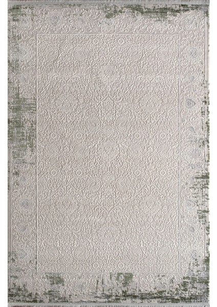 Özel Akrilik Dokuma Krem Renkli Modern Halı Lia Serisi 01131K