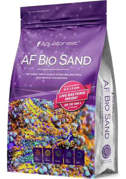 - Af Bio Sand 7,5 kg Akvaryum Kumu