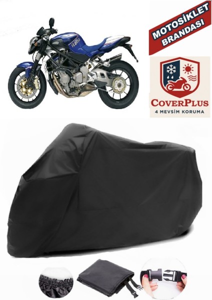 Mv Agusta Brutale 910 R Branda Siyah Motosiket Brandası Motor Örtüsü Çadır Su Geçirmez Motosiklet Kılıfı Motor Brandası,lastikli,taşıma Torbalı