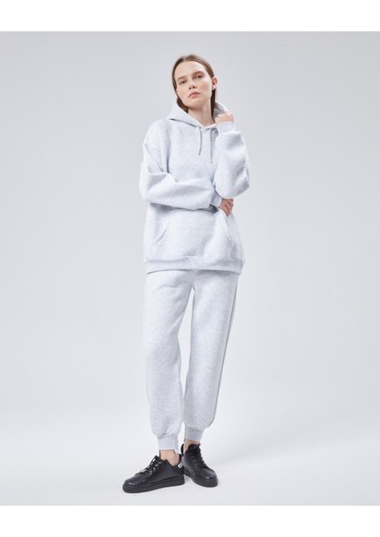 Paçası Dikiş Detaylı Şardonlu Üç Iplik Eşofman Takım indirimleri