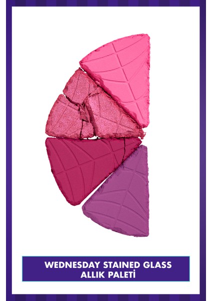 Wednesday Özel Koleksiyonu 4'lü Allık Paleti fiyatları