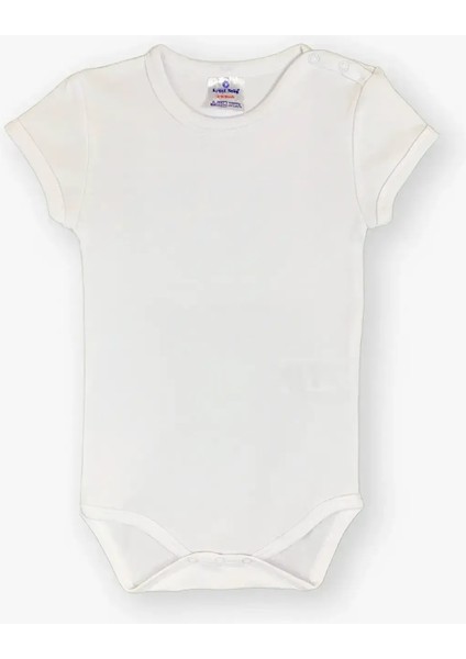 Beyaz Body Kısa Kol 12-18