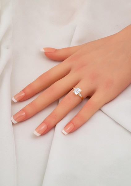 14 Ayar Altın Tria Baget Yüzük fiyatları